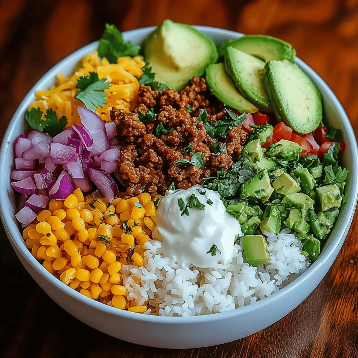 Taco Rice Bowl