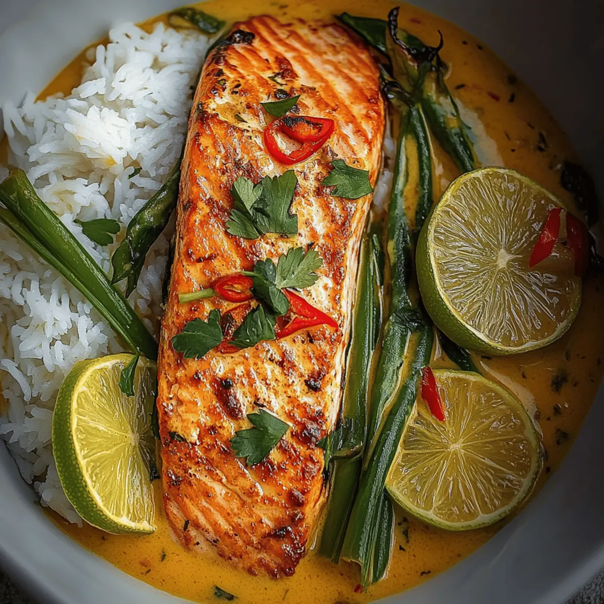 Coconut Curry Salmon