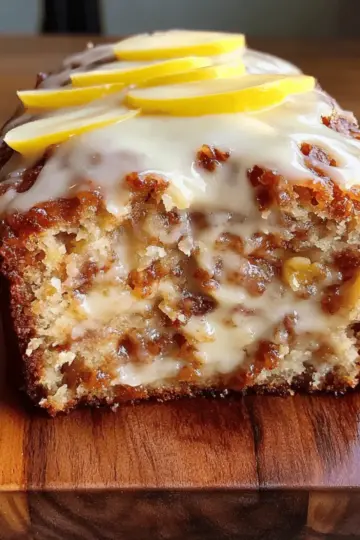Cinnamon Roll Banana Bread
