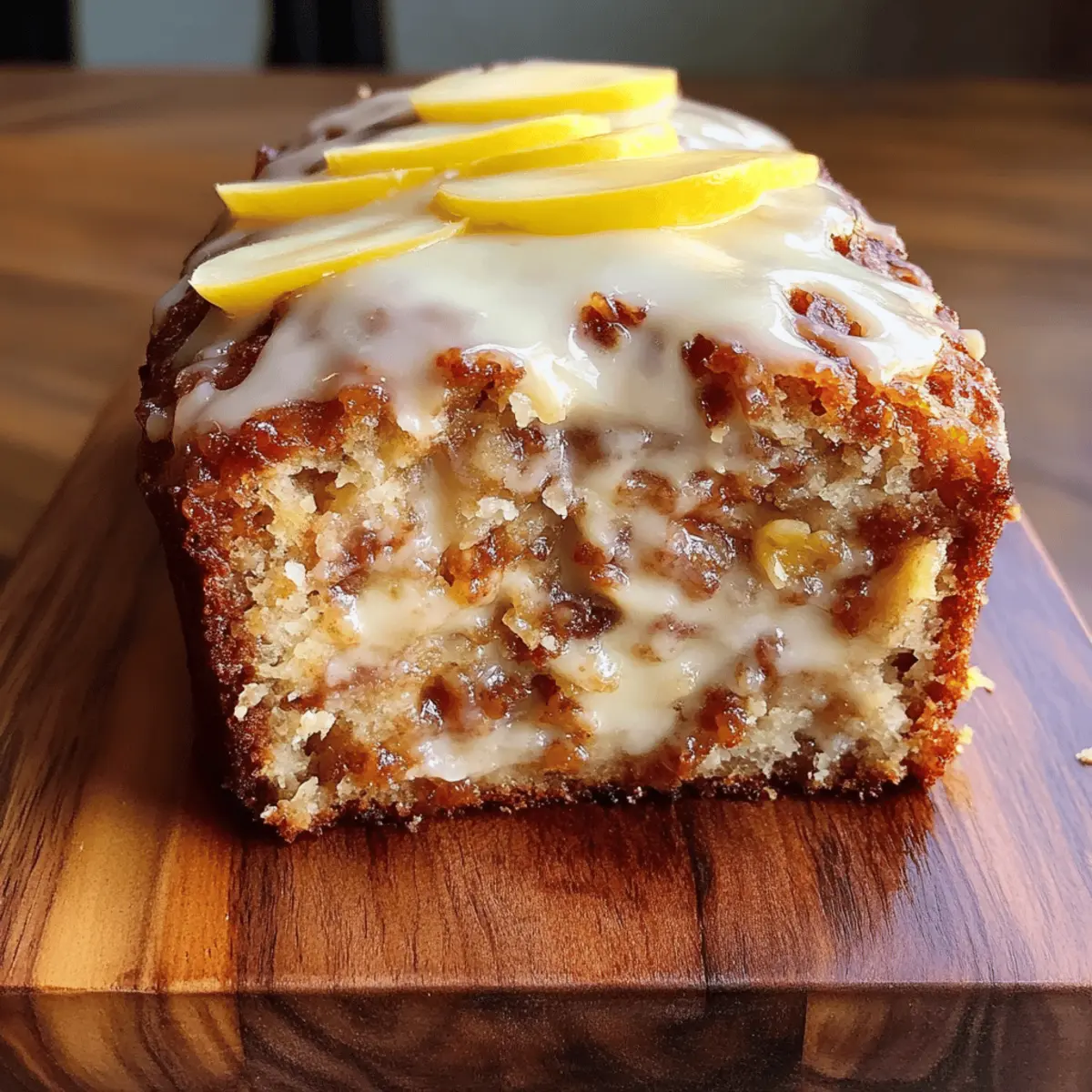 Cinnamon Roll Banana Bread