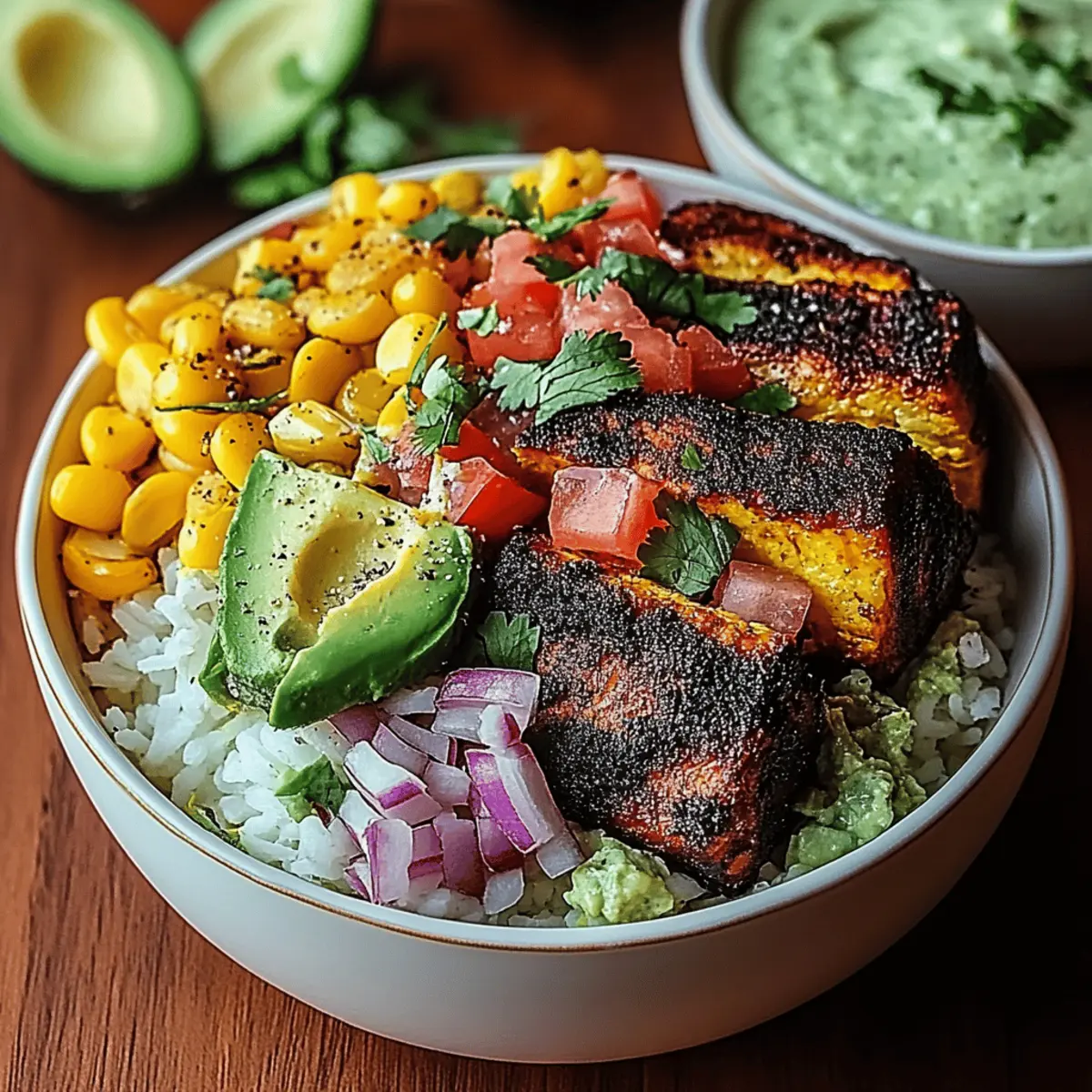 Blackened Fish Taco Bowls