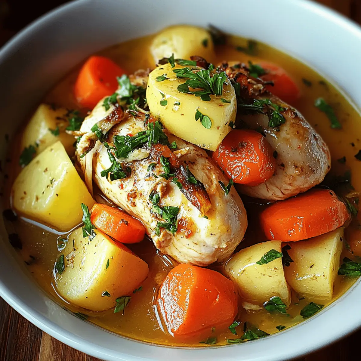 Chicken Soup with Potatoes