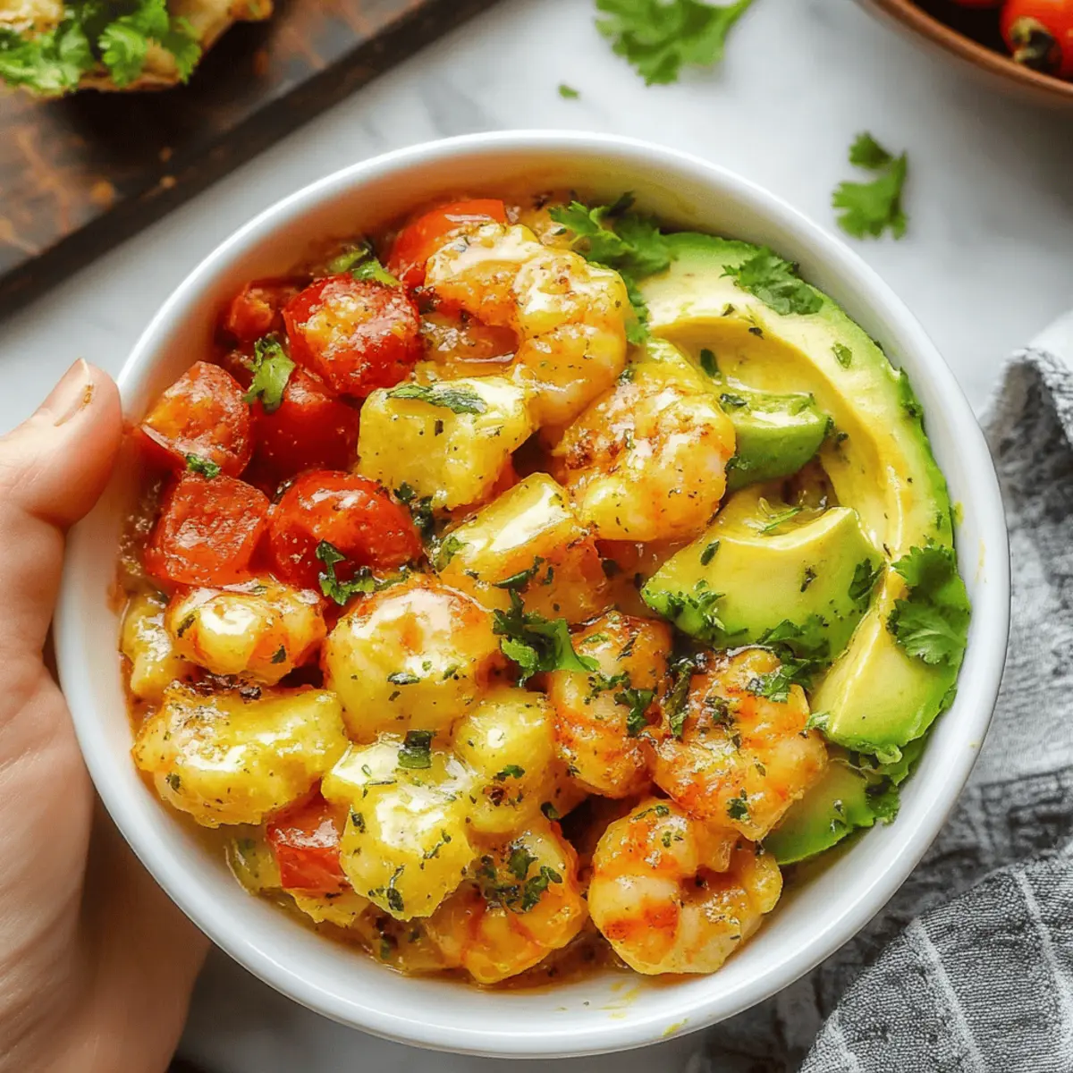 Zesty Shrimp & Avocado Bowls