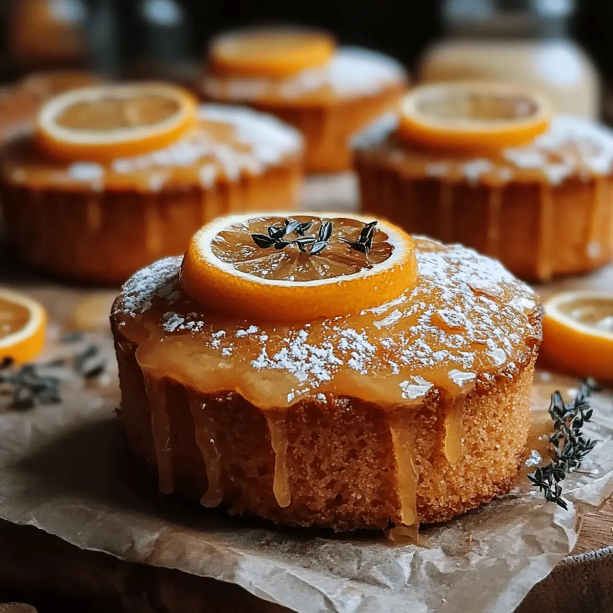 Orange Ginger Honey Cake