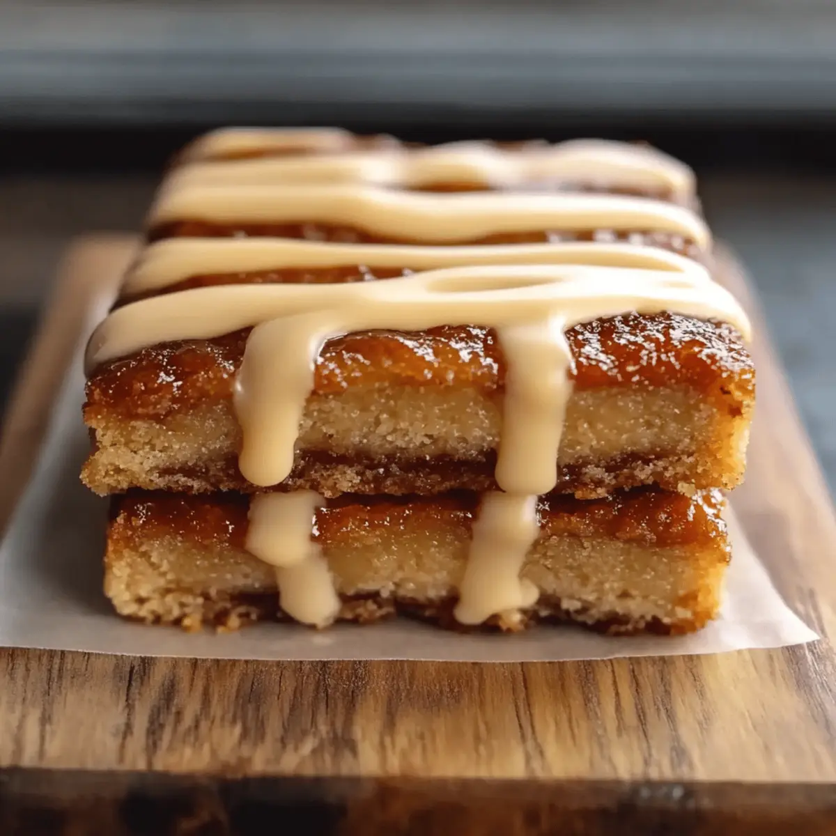 Cinnamon Roll Blondies