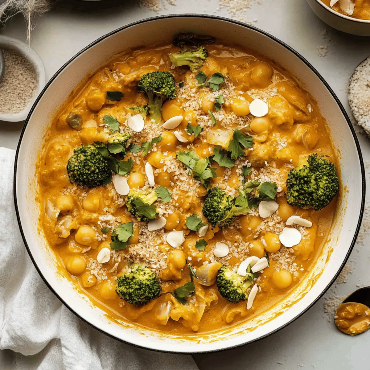 Pumpkin Curry with Chickpea