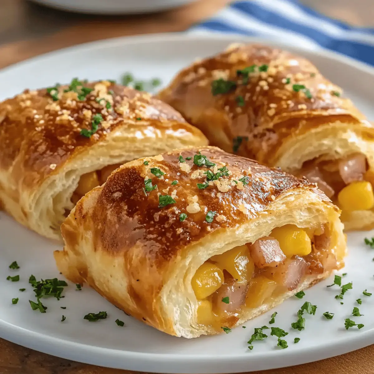 Sausage Egg Breakfast Roll-Ups