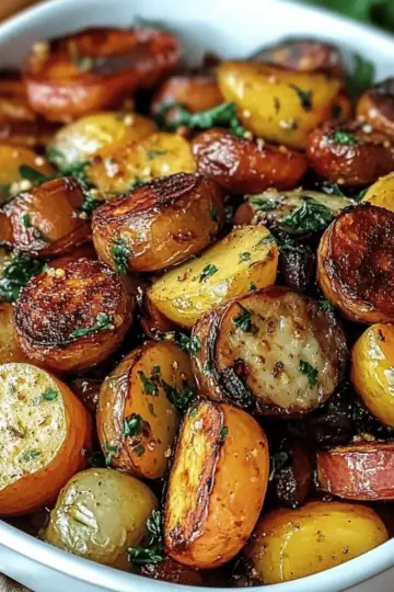 Sheet Pan Sausage & Veggies