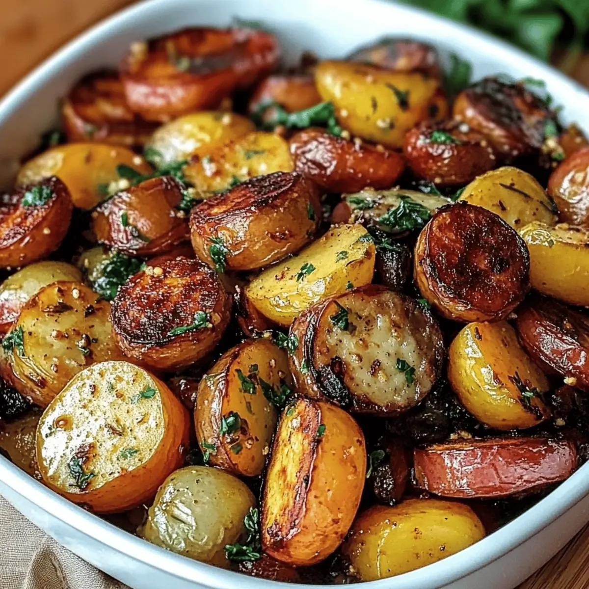Sheet Pan Sausage & Veggies