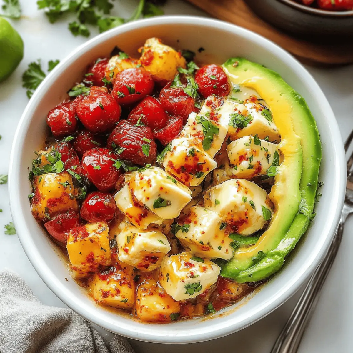 Zesty Shrimp & Avocado Bowls
