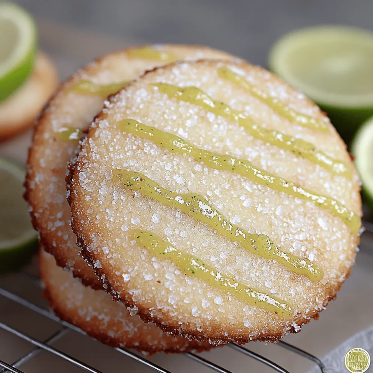 Lime Sugar Cookies