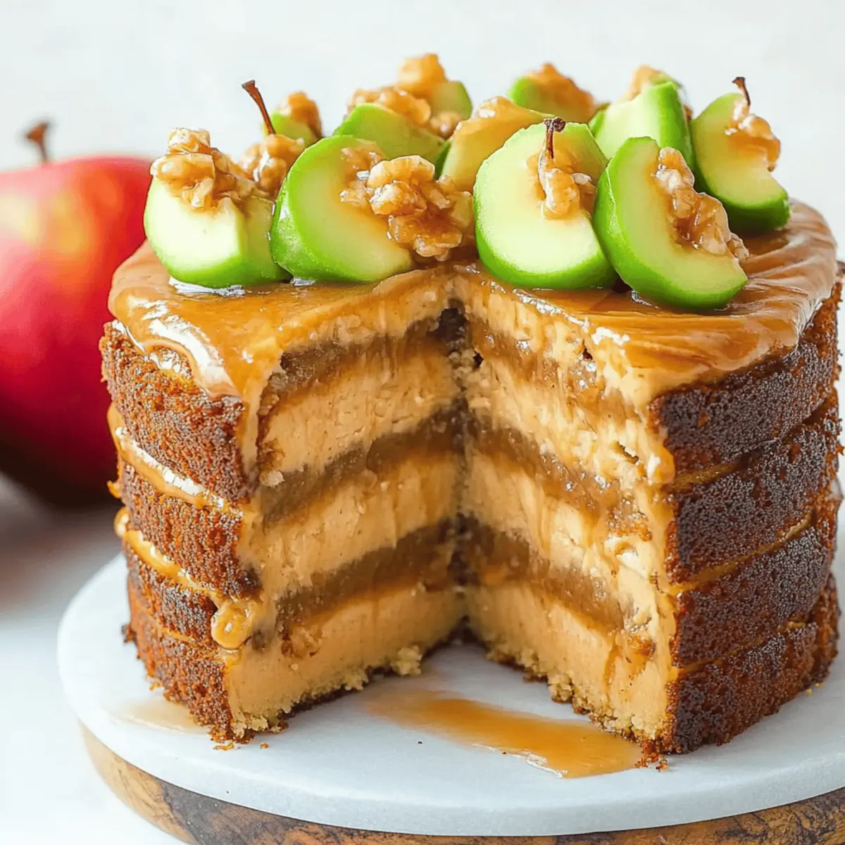 Caramel Apple Spice Cake