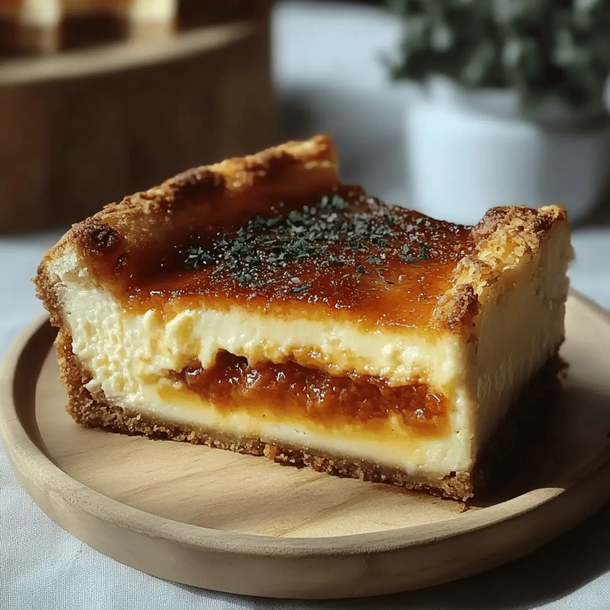 Crème Brûlée Cheesecake