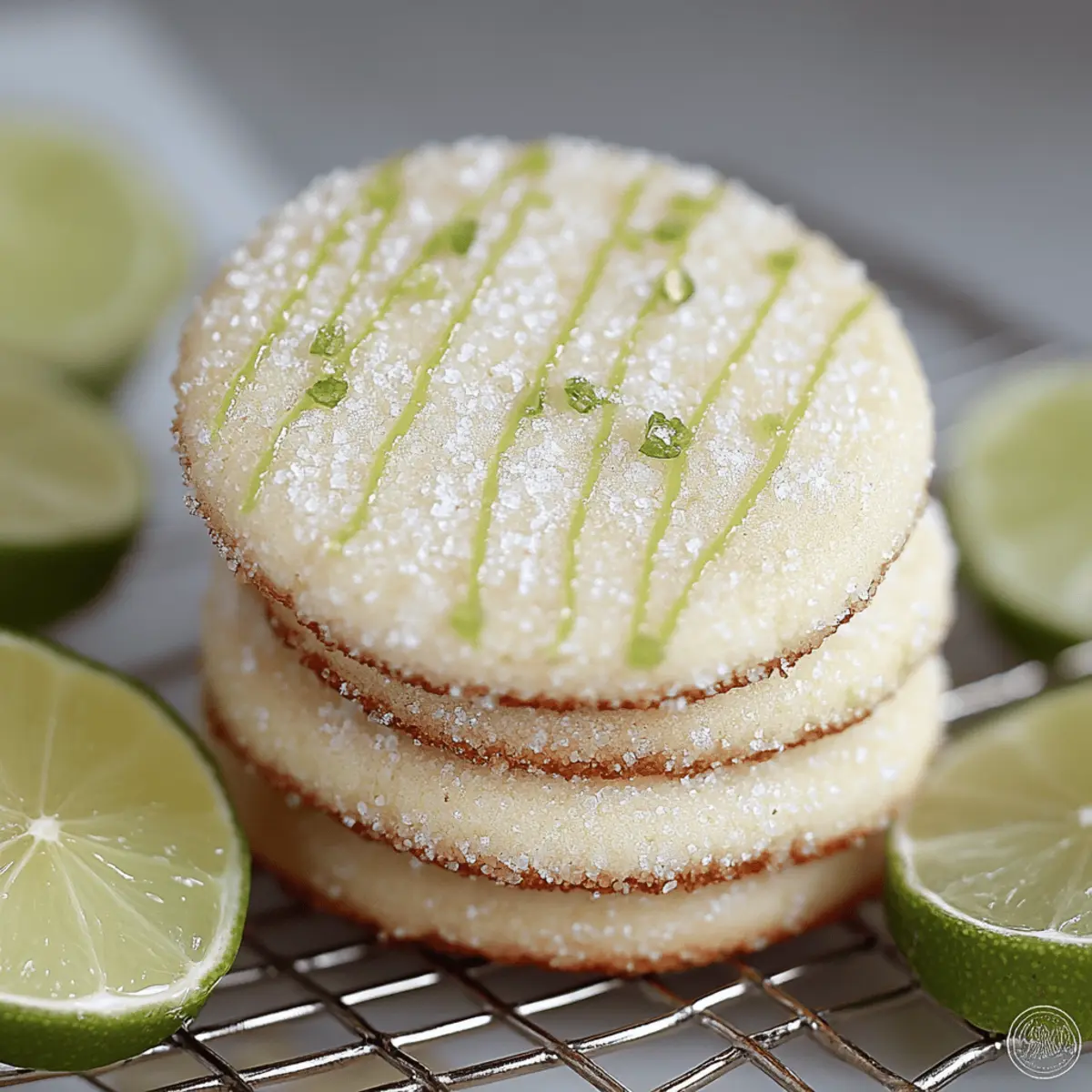 Lime Sugar Cookies