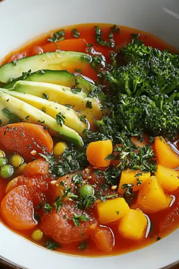 High-Protein Vegetable Soup