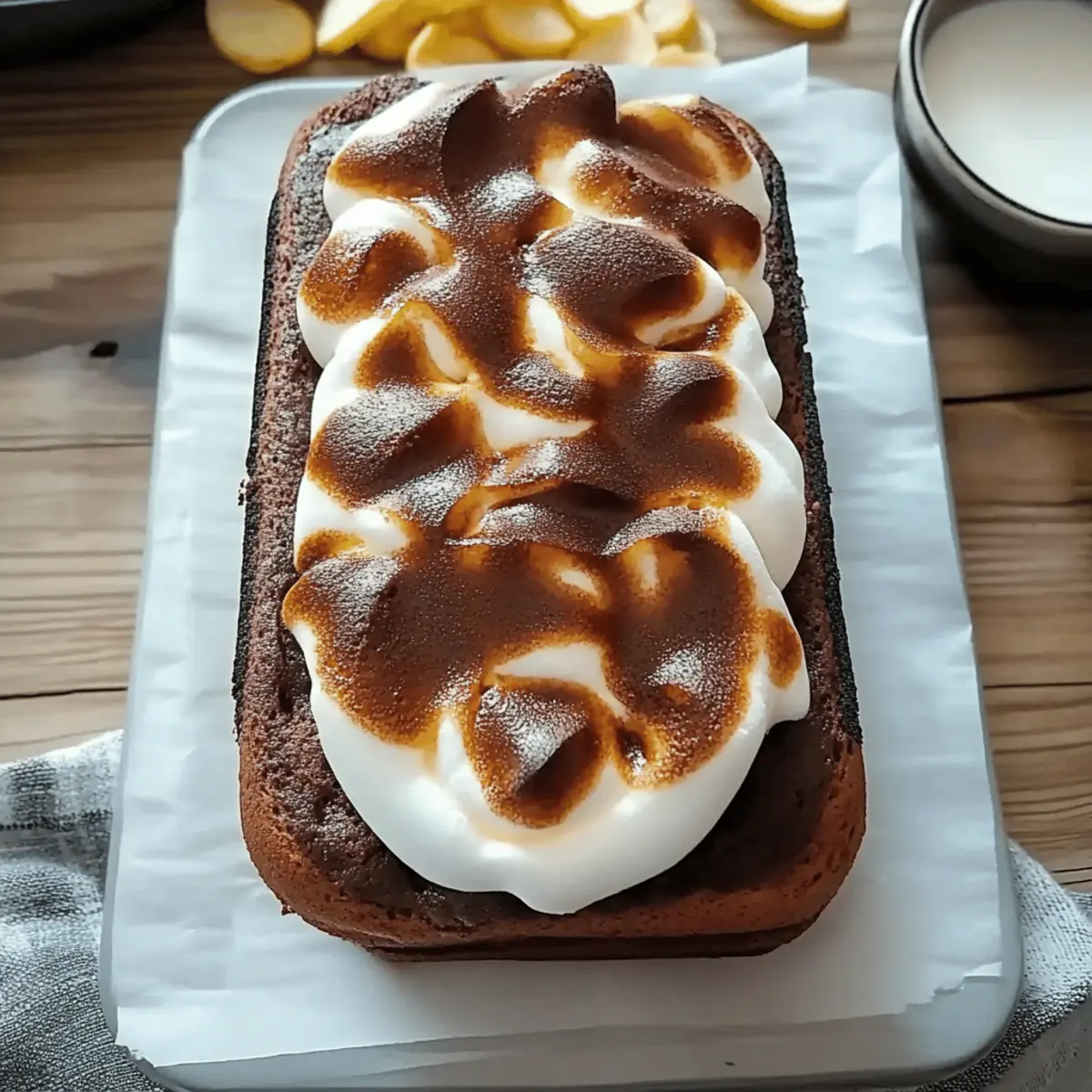 S’mores Loaf Cake