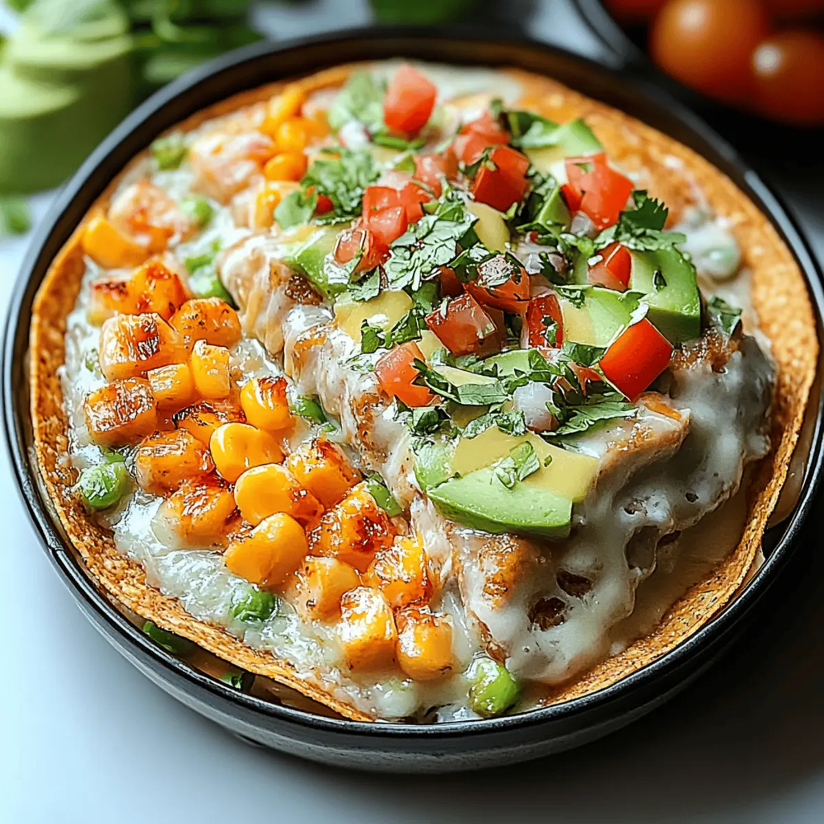 Chicken Avocado Ranch Burritos