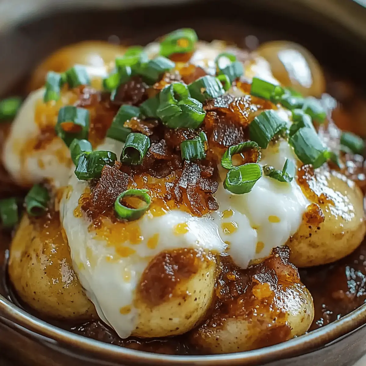Mississippi Mud Potatoes