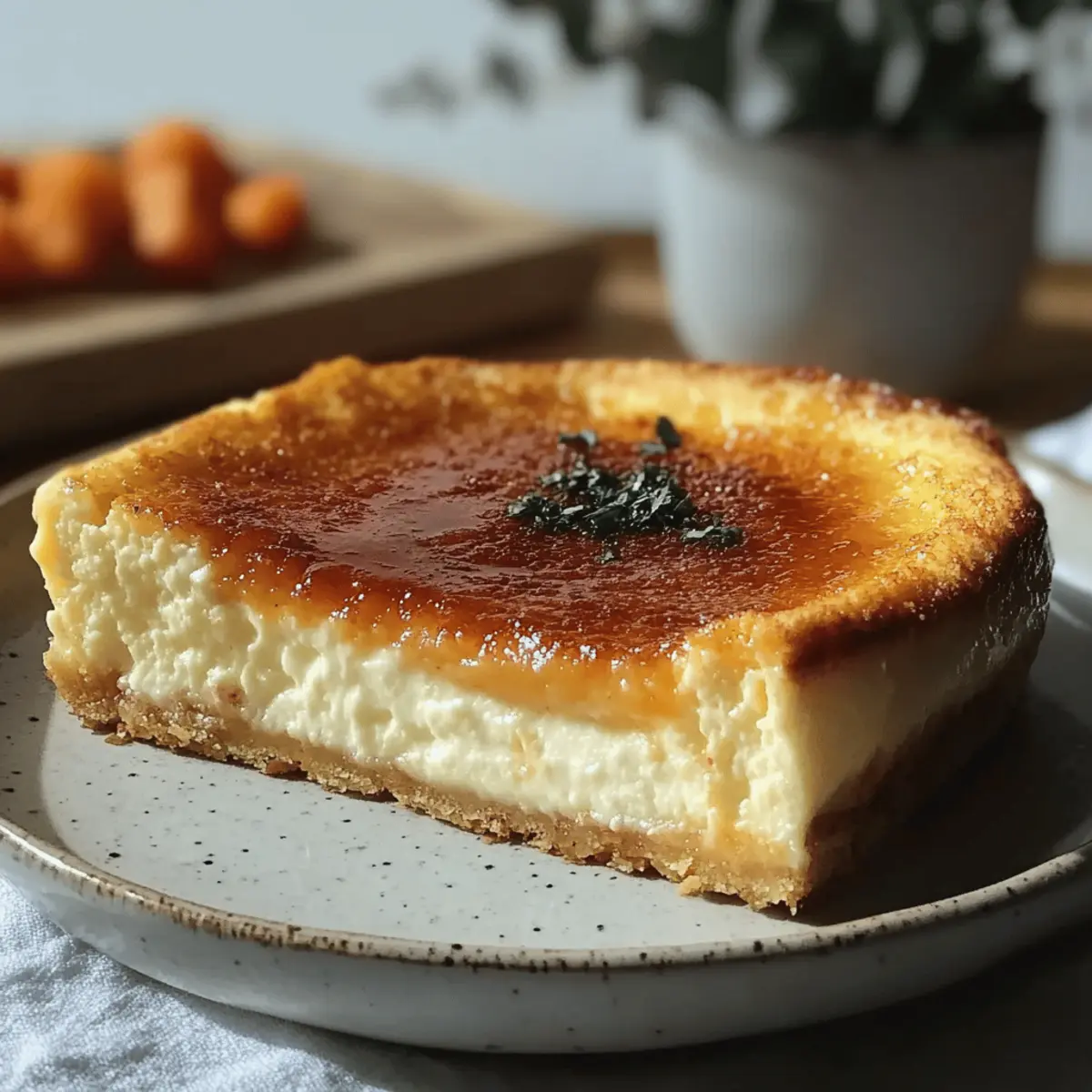 Crème Brûlée Cheesecake
