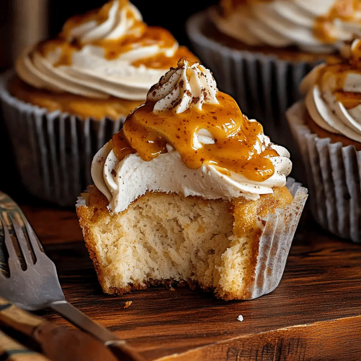 Butterbeer Cupcakes