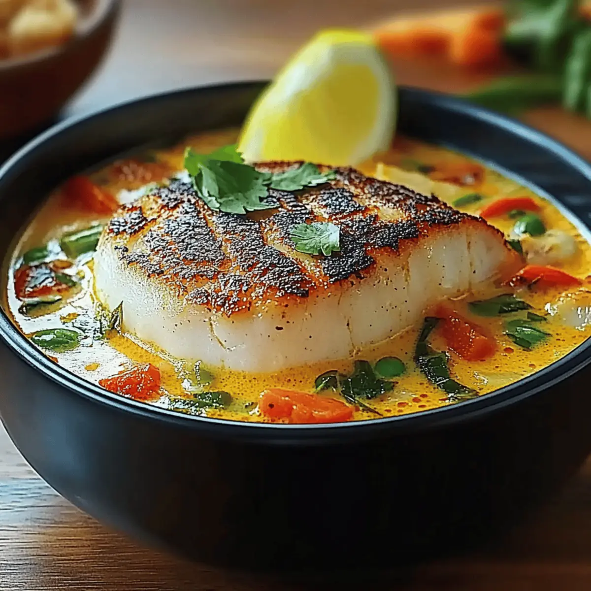 Coconut Lime Fish Soup