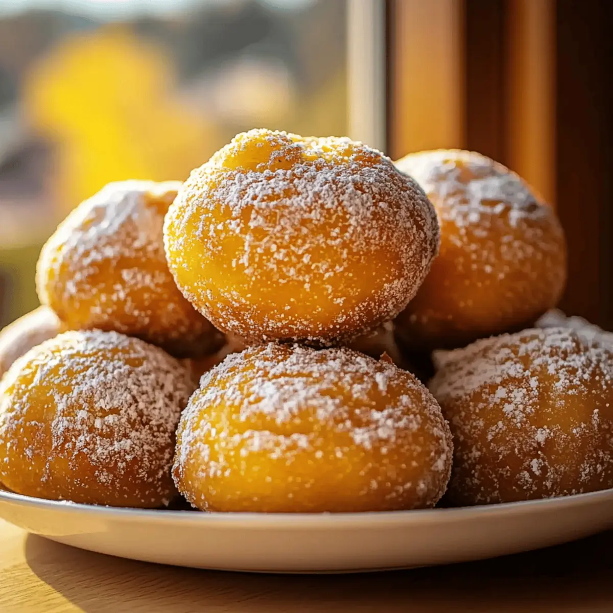 Baked Pumpkin Donut Holes