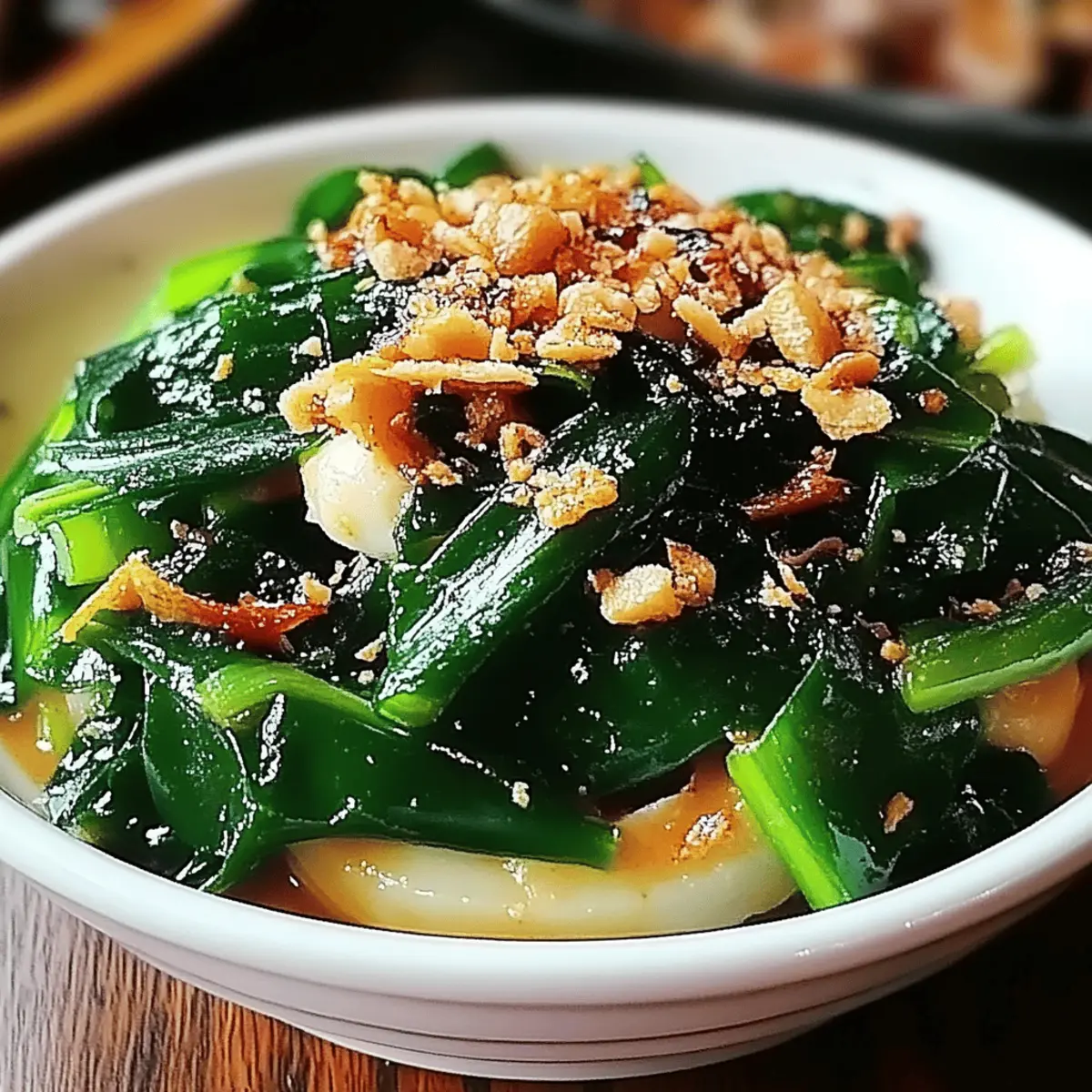 Korean Spinach Salad
