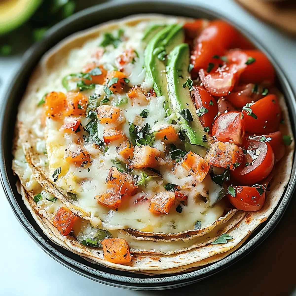 Chicken Avocado Ranch Burritos
