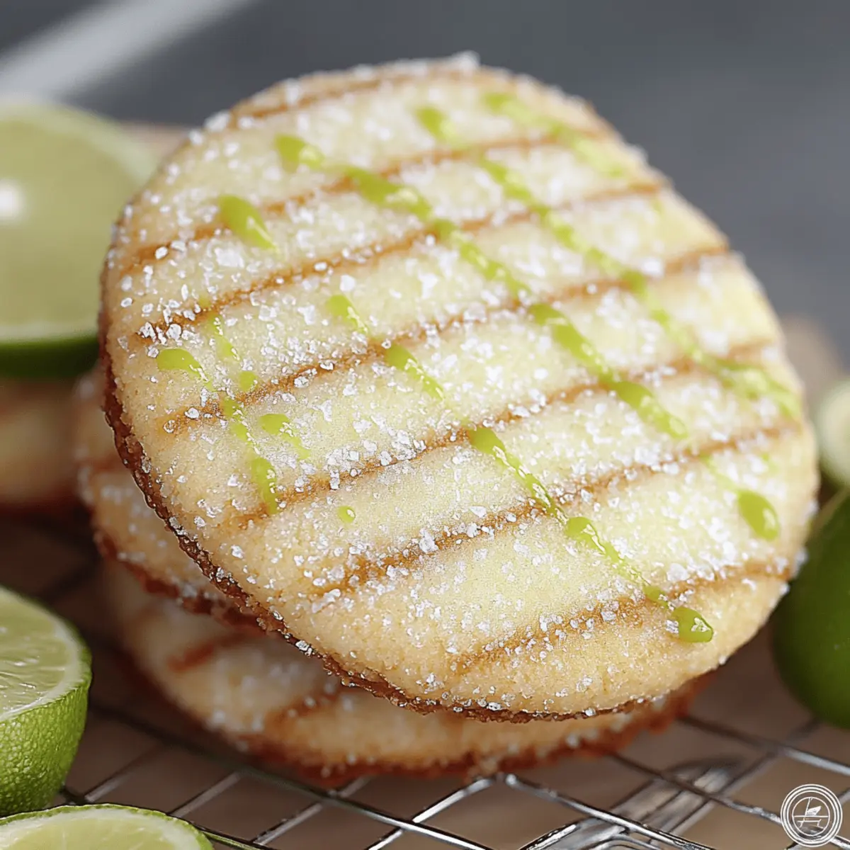 Lime Sugar Cookies