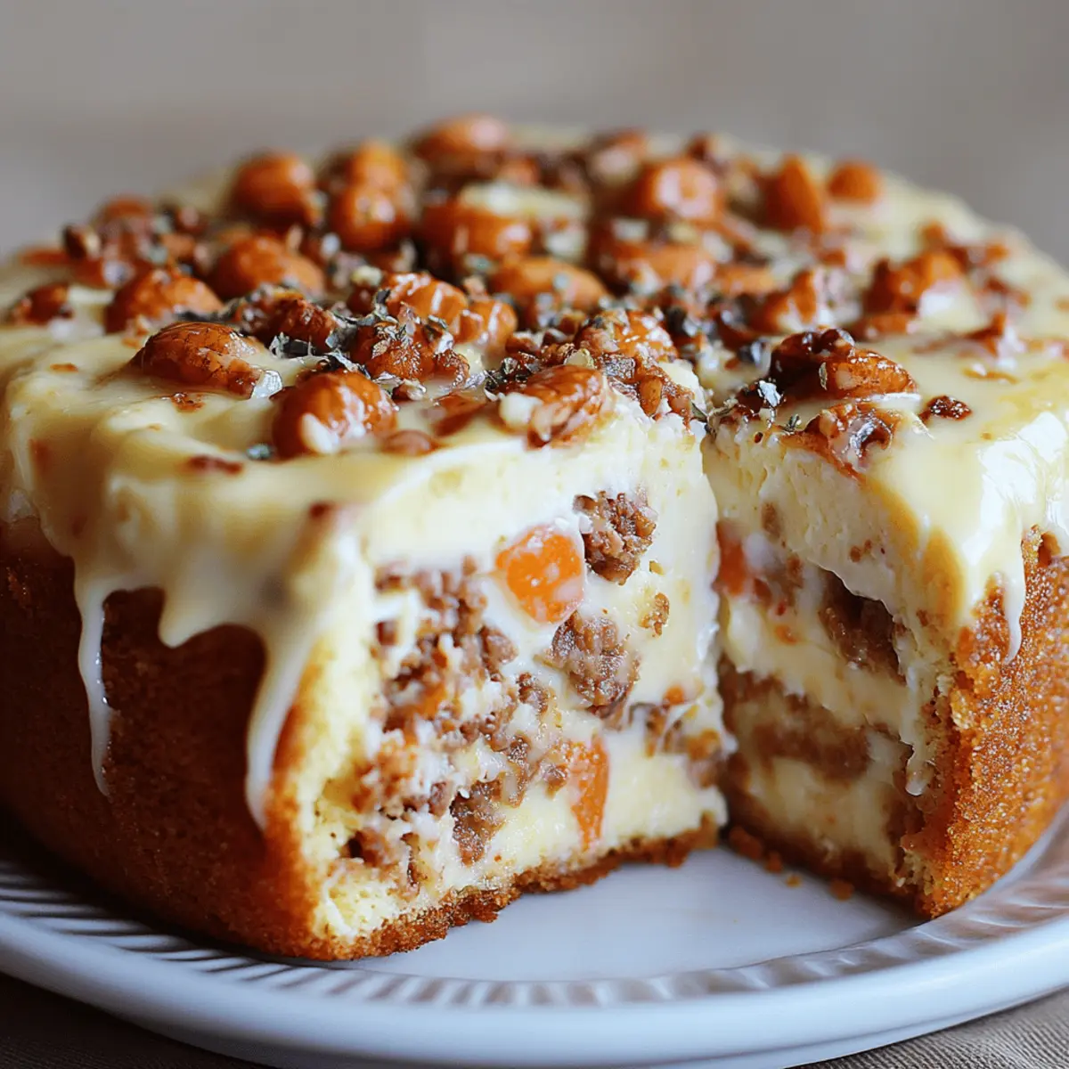 Carrot Cake Cheesecake