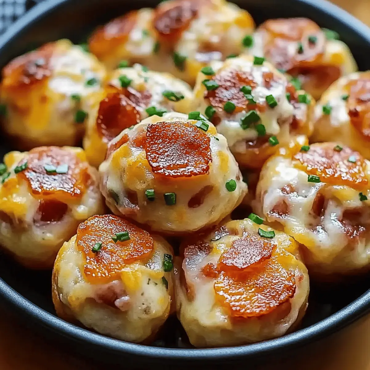 Beef Bacon & Cheddar Cheese Muffins