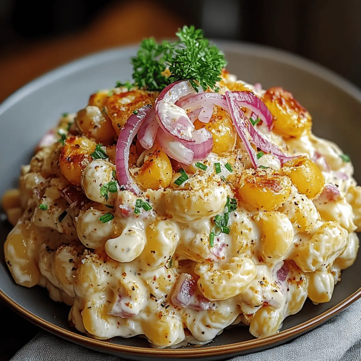 Creamy American Macaroni Salad