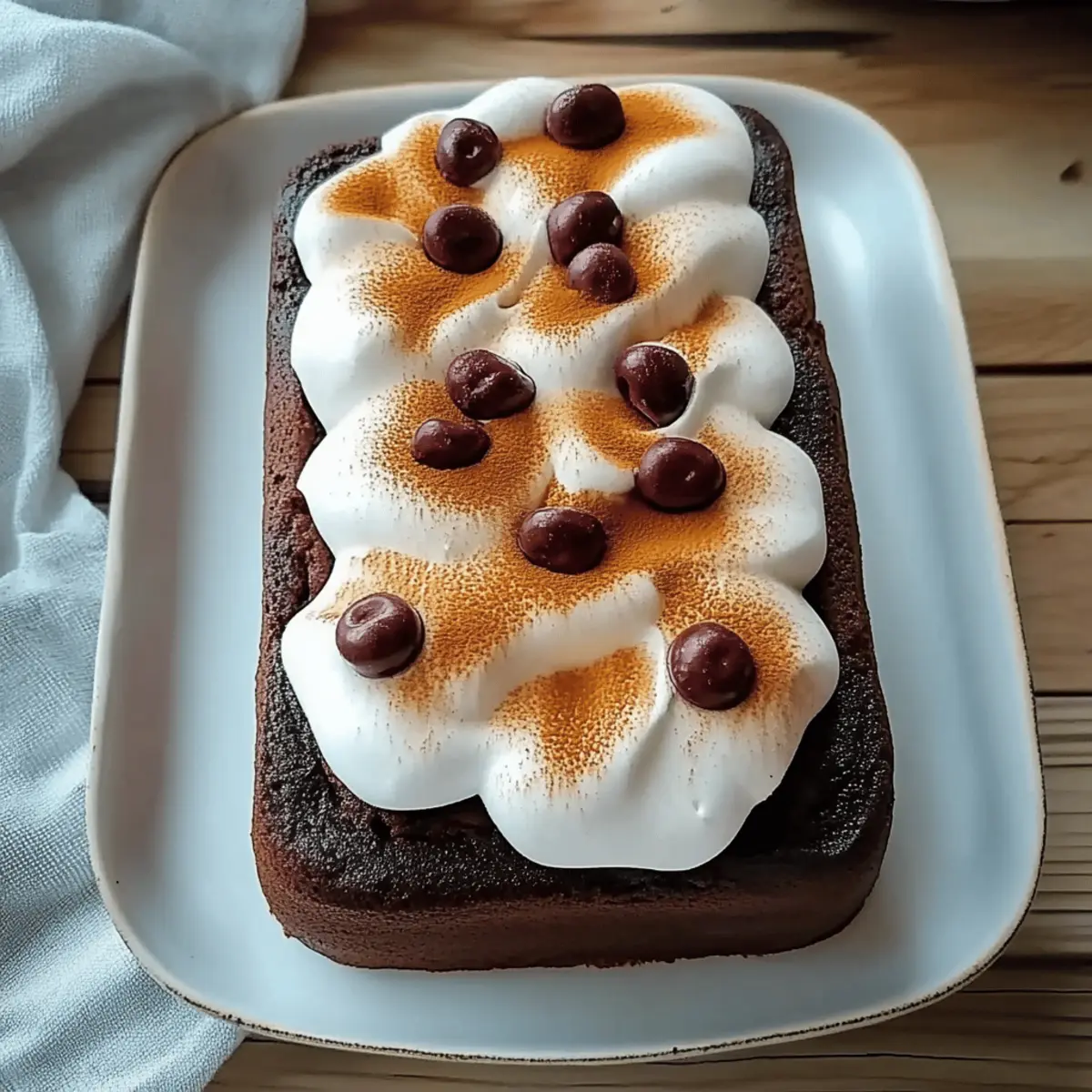 S’mores Loaf Cake