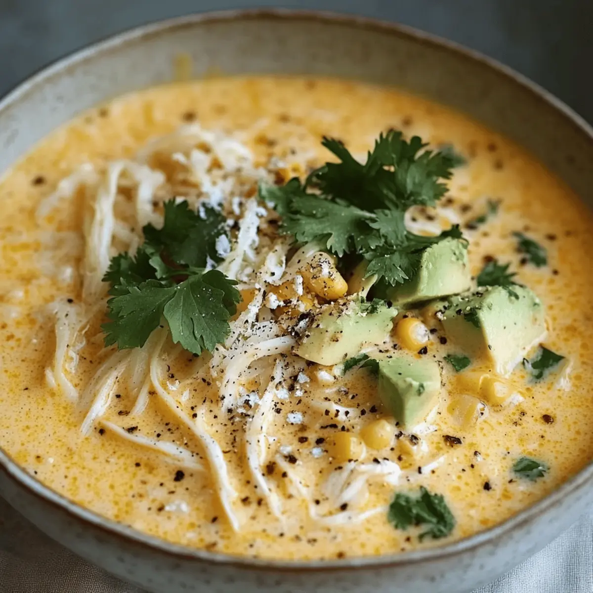 Mexican Street Corn Soup
