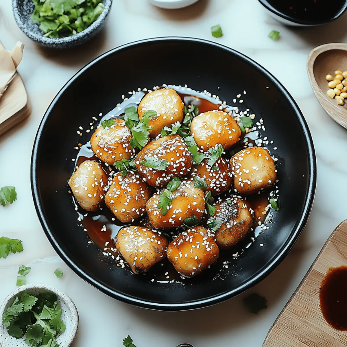 Crispy Chinese Honey Garlic Chicken