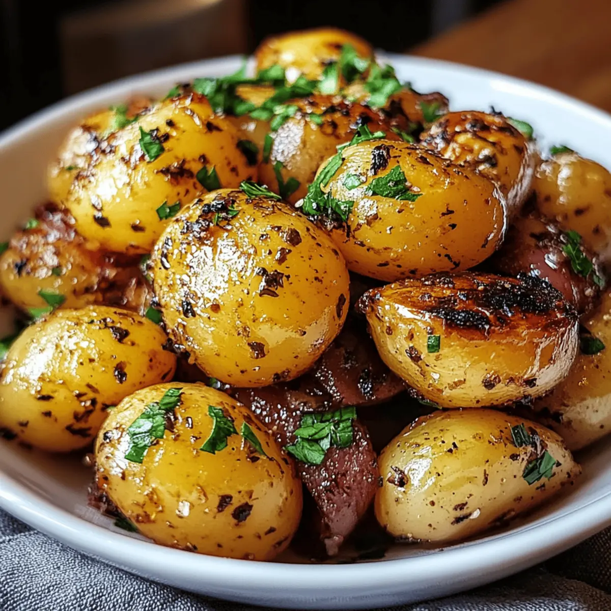 Honey Mustard Potatoes