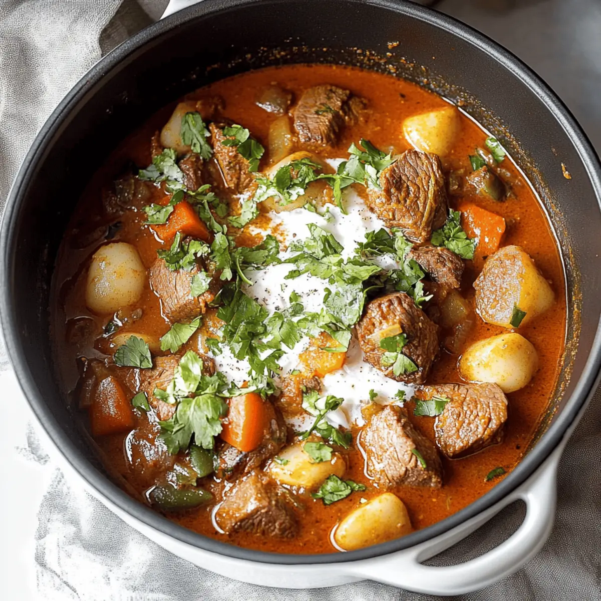 Coconut Lamb Curry