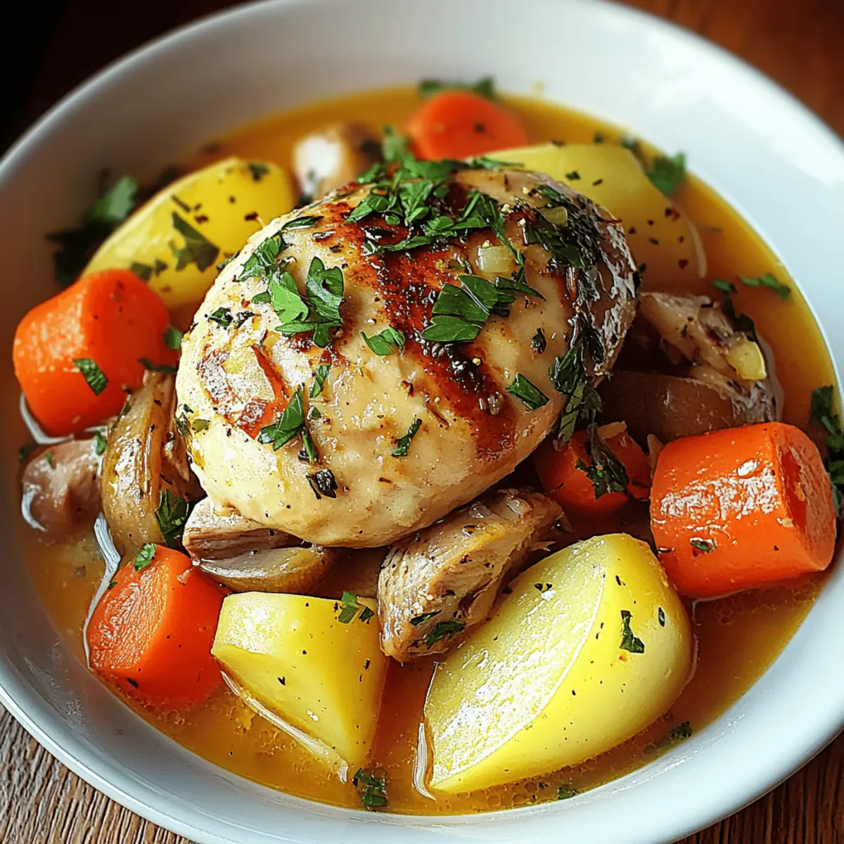 Chicken Soup with Potatoes