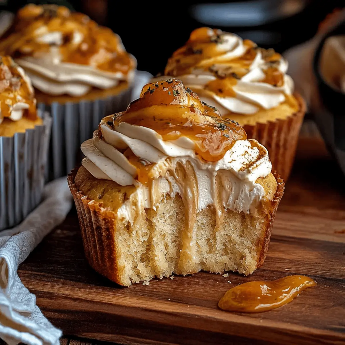 Butterbeer Cupcakes