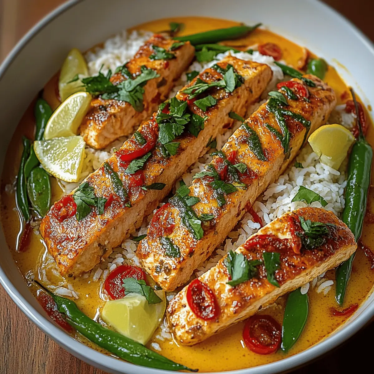 Coconut Curry Salmon
