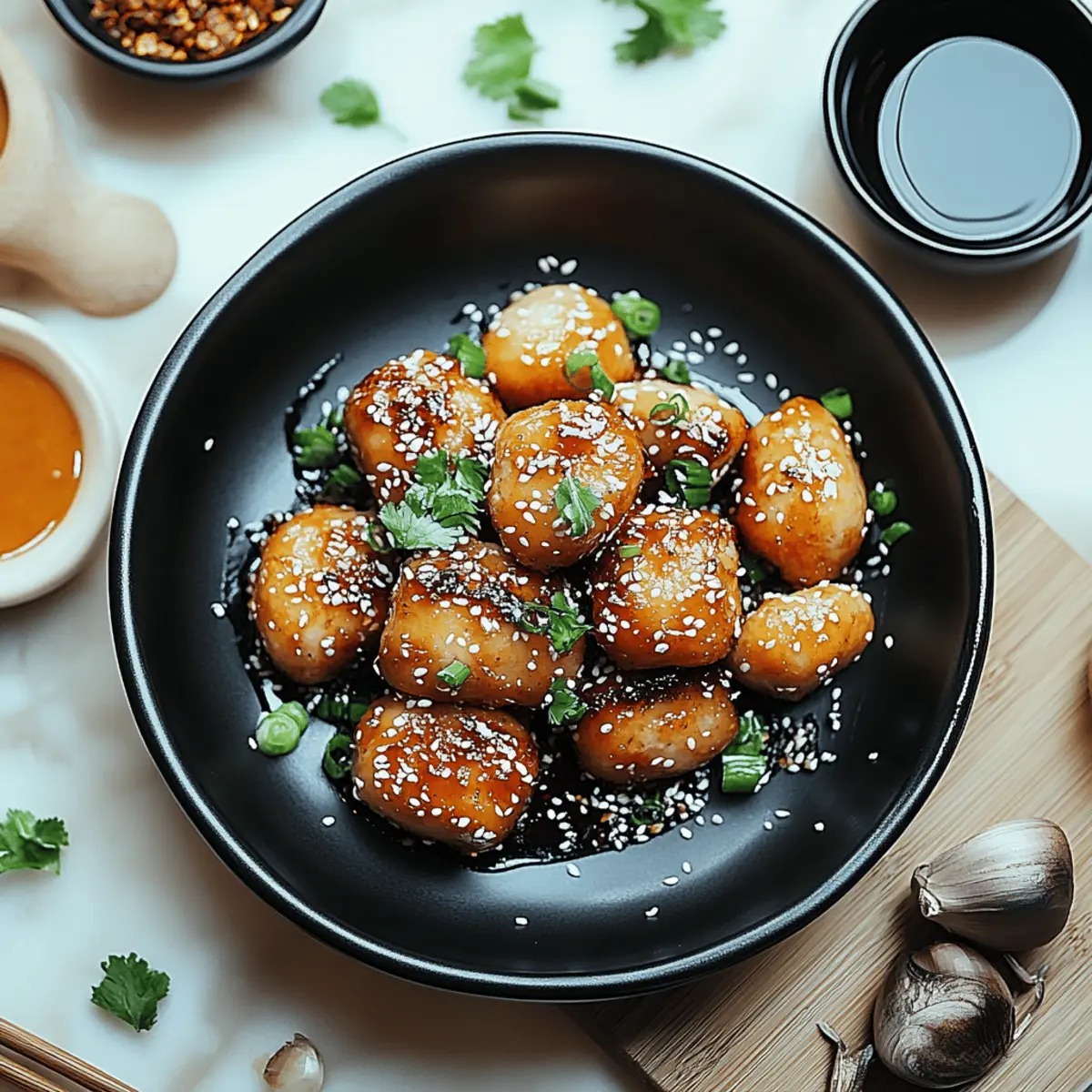 Crispy Chinese Honey Garlic Chicken