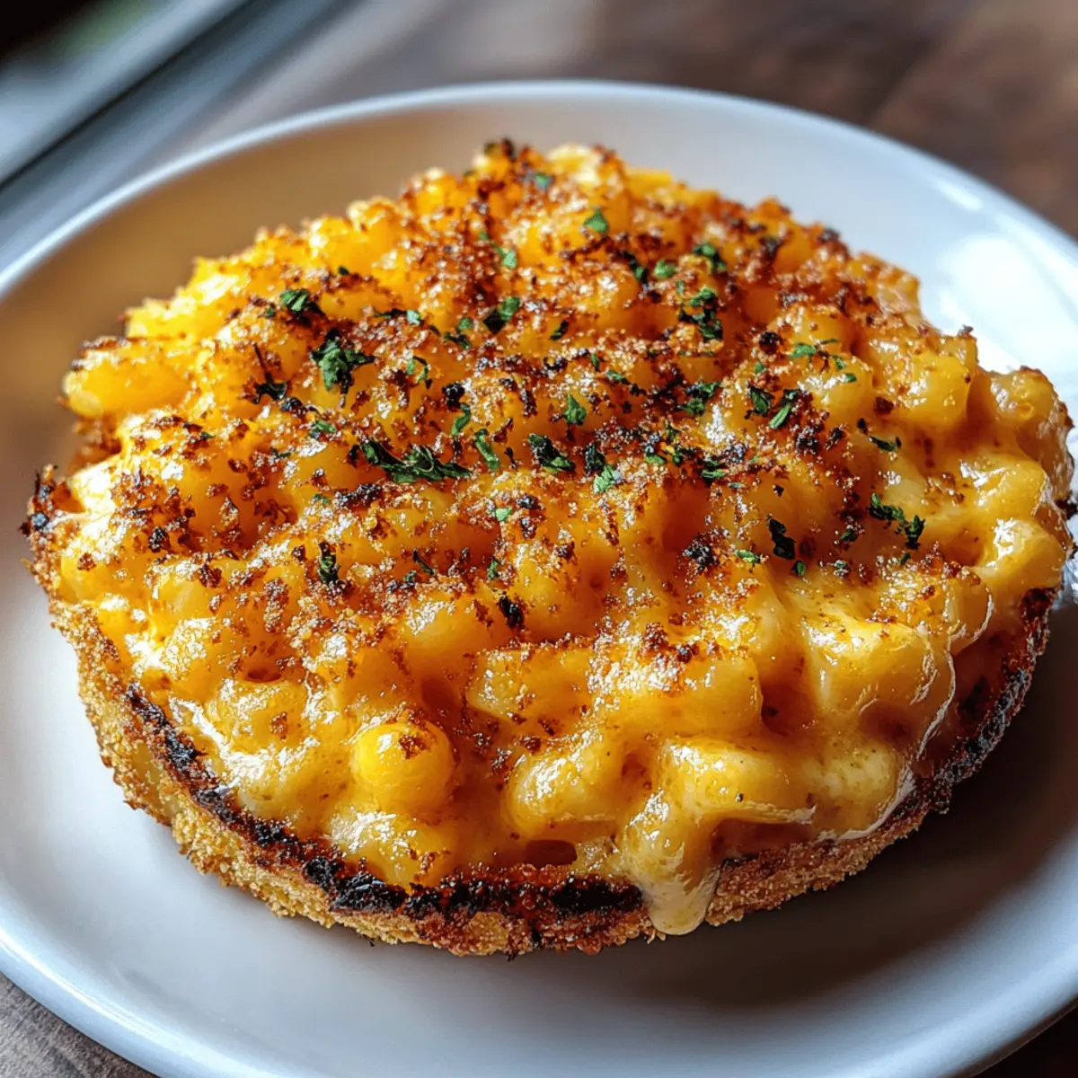 Creamy Baked Cheddar Mac-and-Cheese