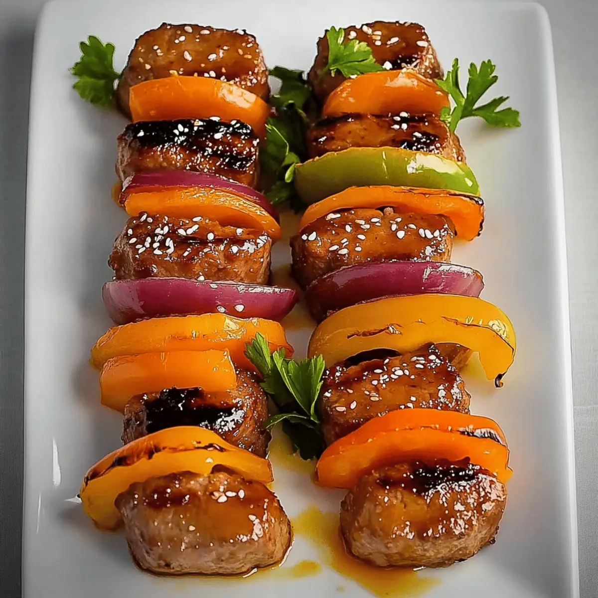 Fajita Steak Kabobs