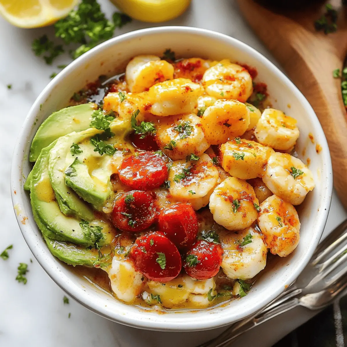 Zesty Shrimp & Avocado Bowls