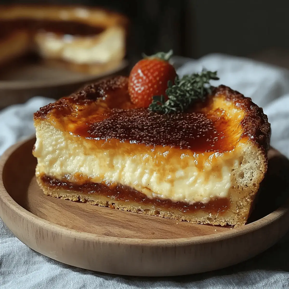 Crème Brûlée Cheesecake