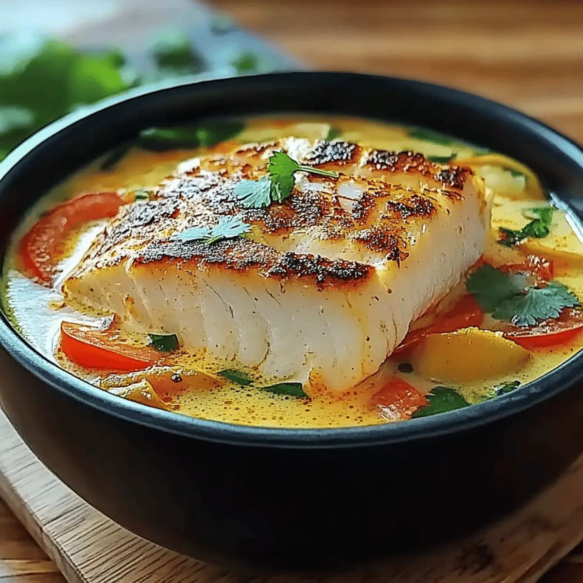 Coconut Lime Fish Soup