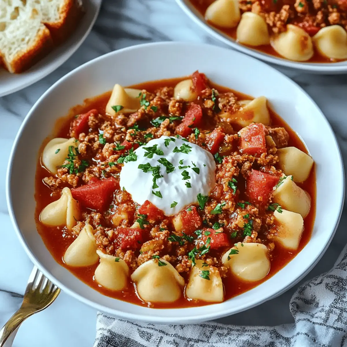 Slow Cooker Lasagna Soup