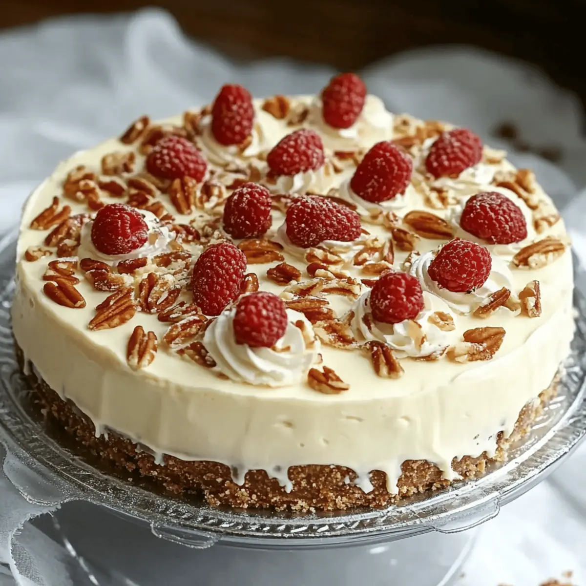 Browned Butter Pecan Cheesecake