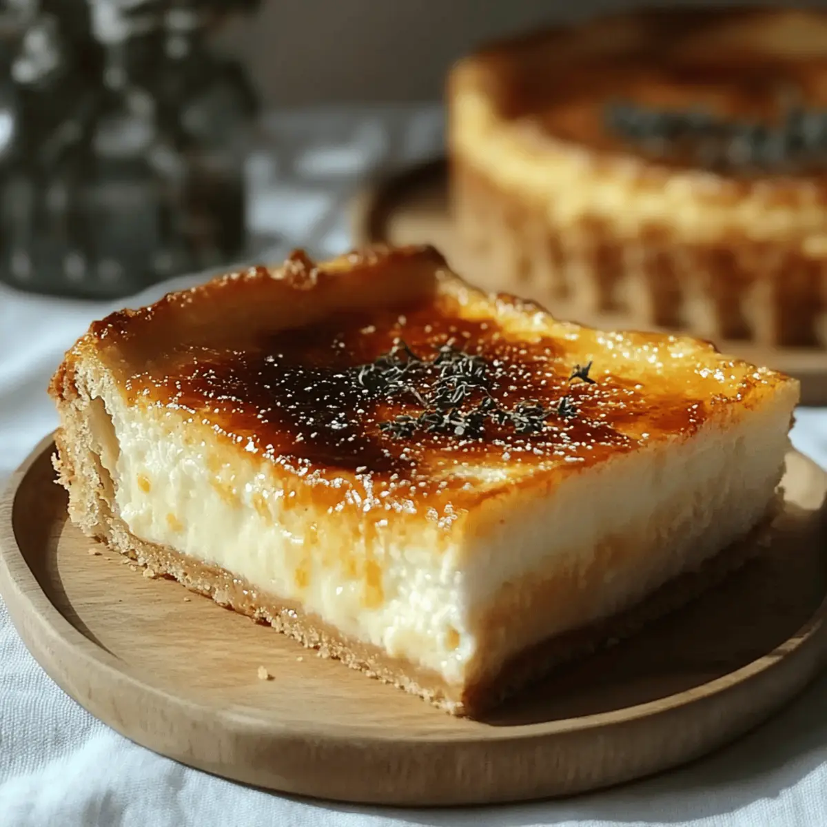 Crème Brûlée Cheesecake