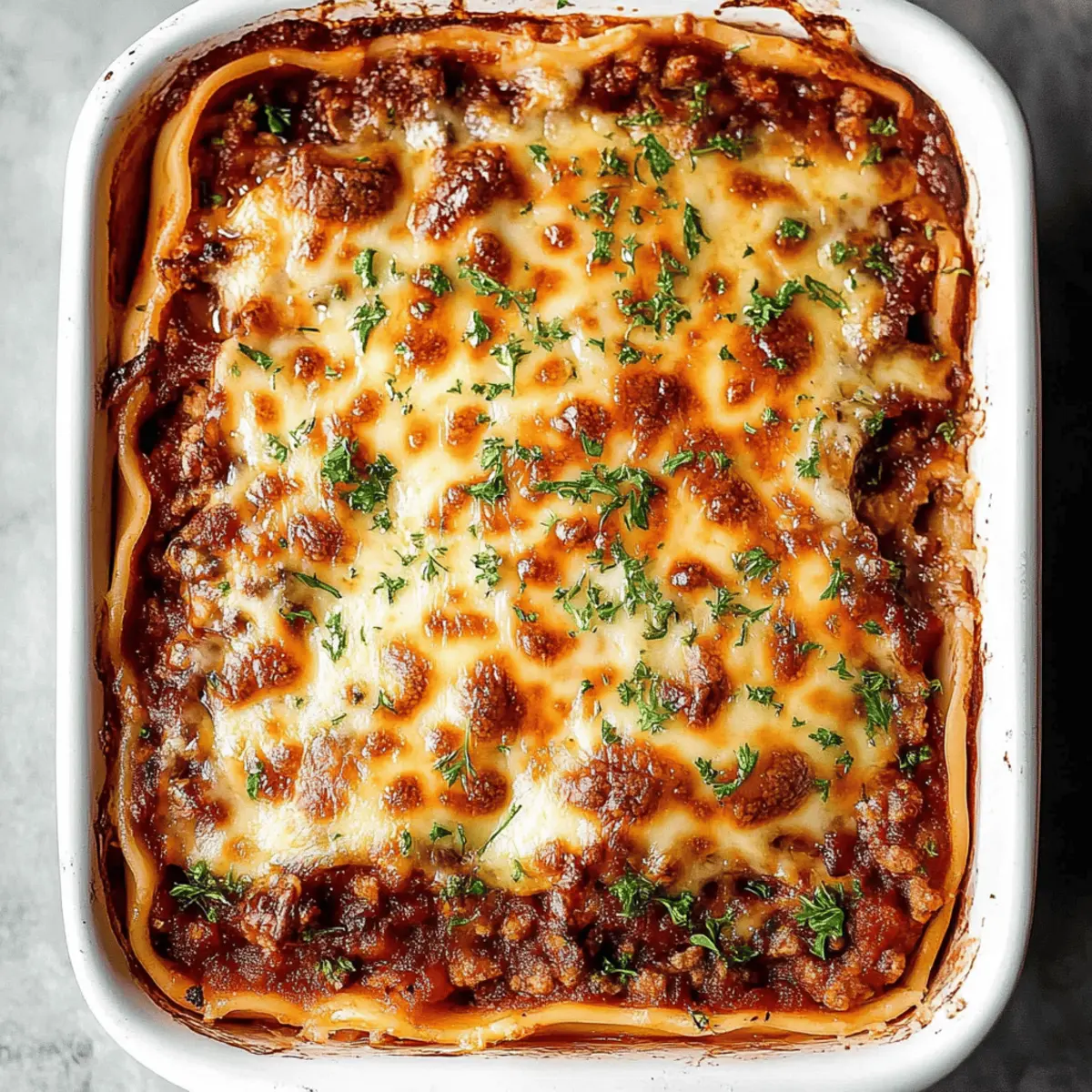 Meat Lasagna